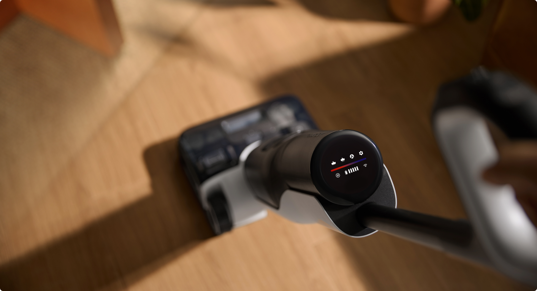 roborock australia f25 screen display for status check