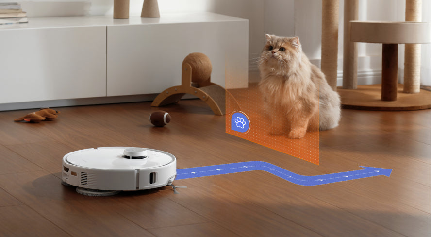automatic pet recognition roborock vacuum