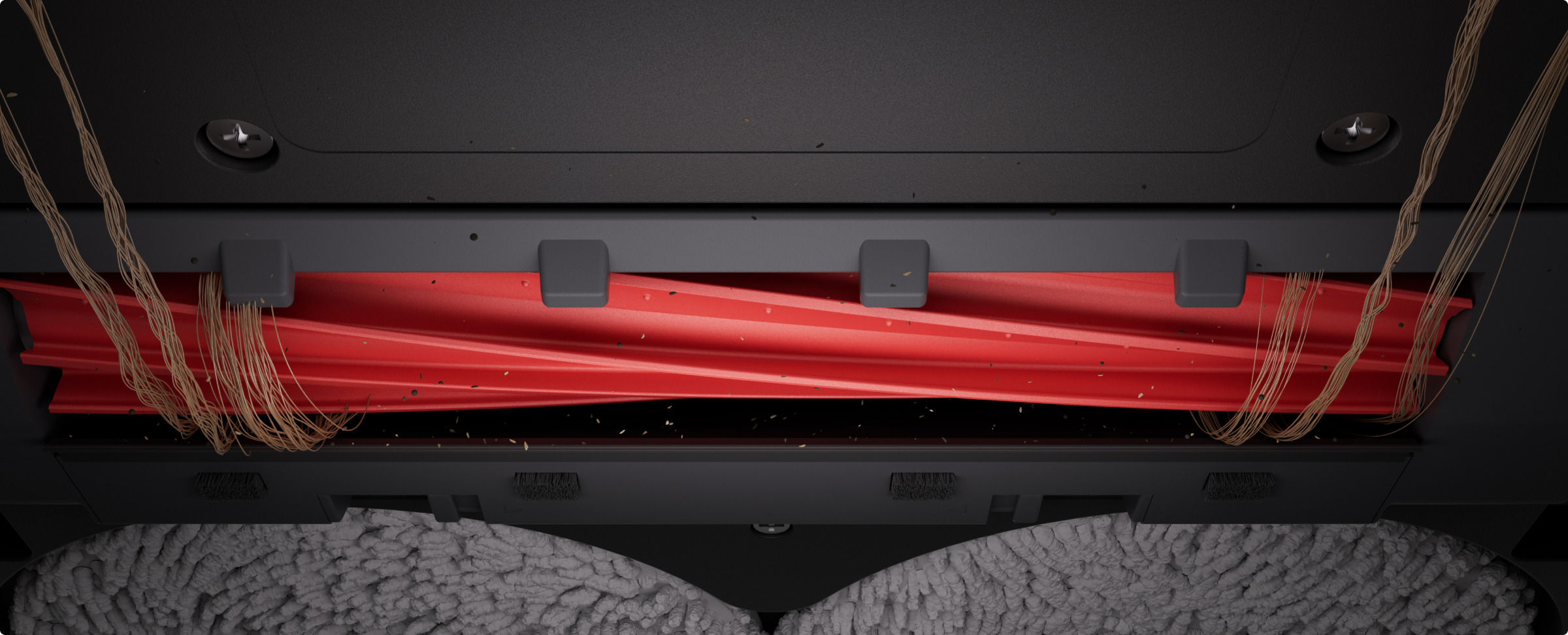 roborock qrevo l all-rubber main brush