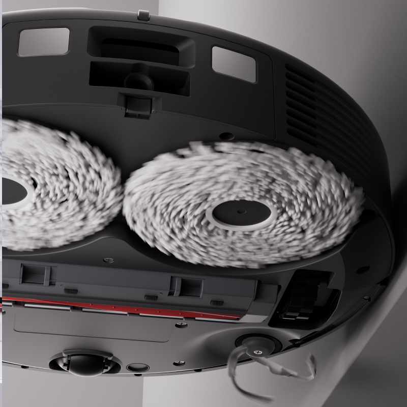 roborock qrevo l 200rpm maximum rotating speed