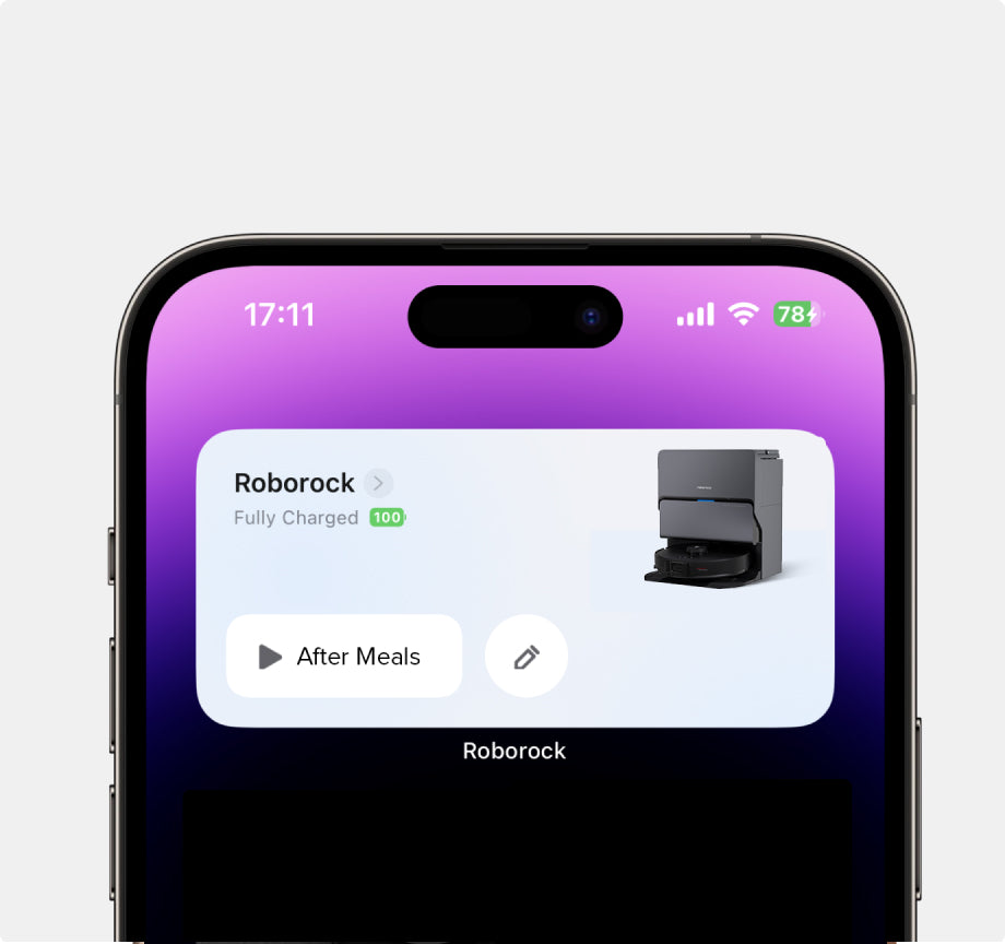 roborock s8 maxv ultra launcher widgets