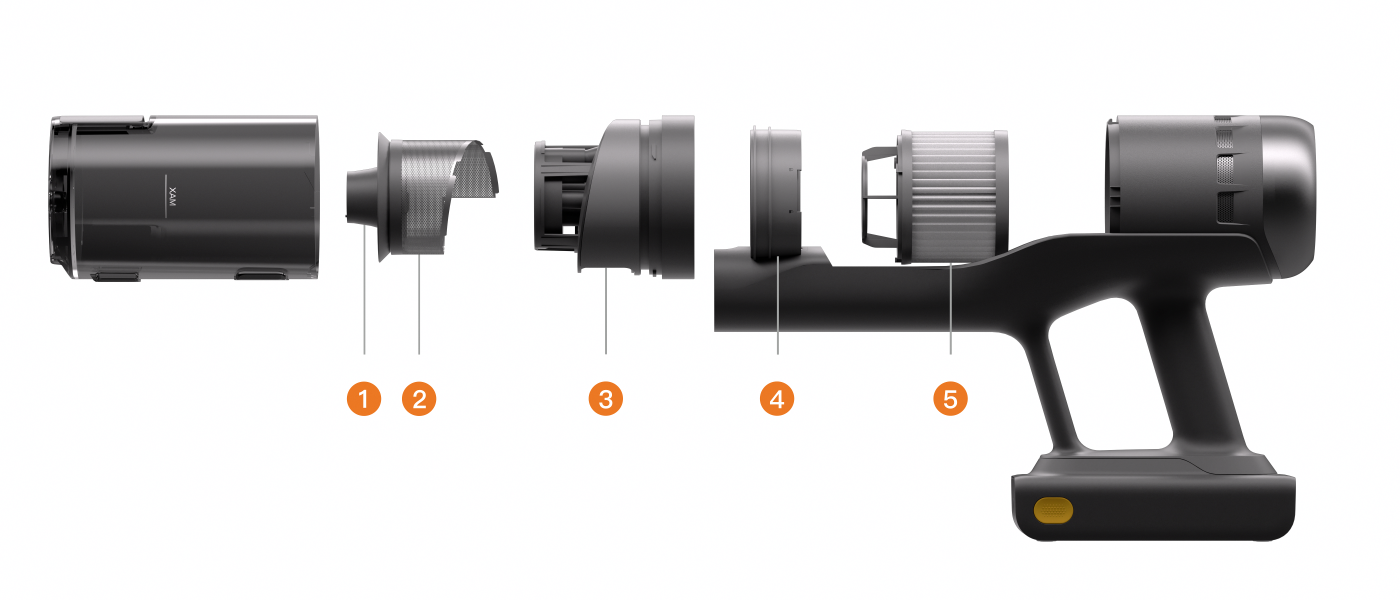 roborock h60 hub ultra 5-stage filtration system