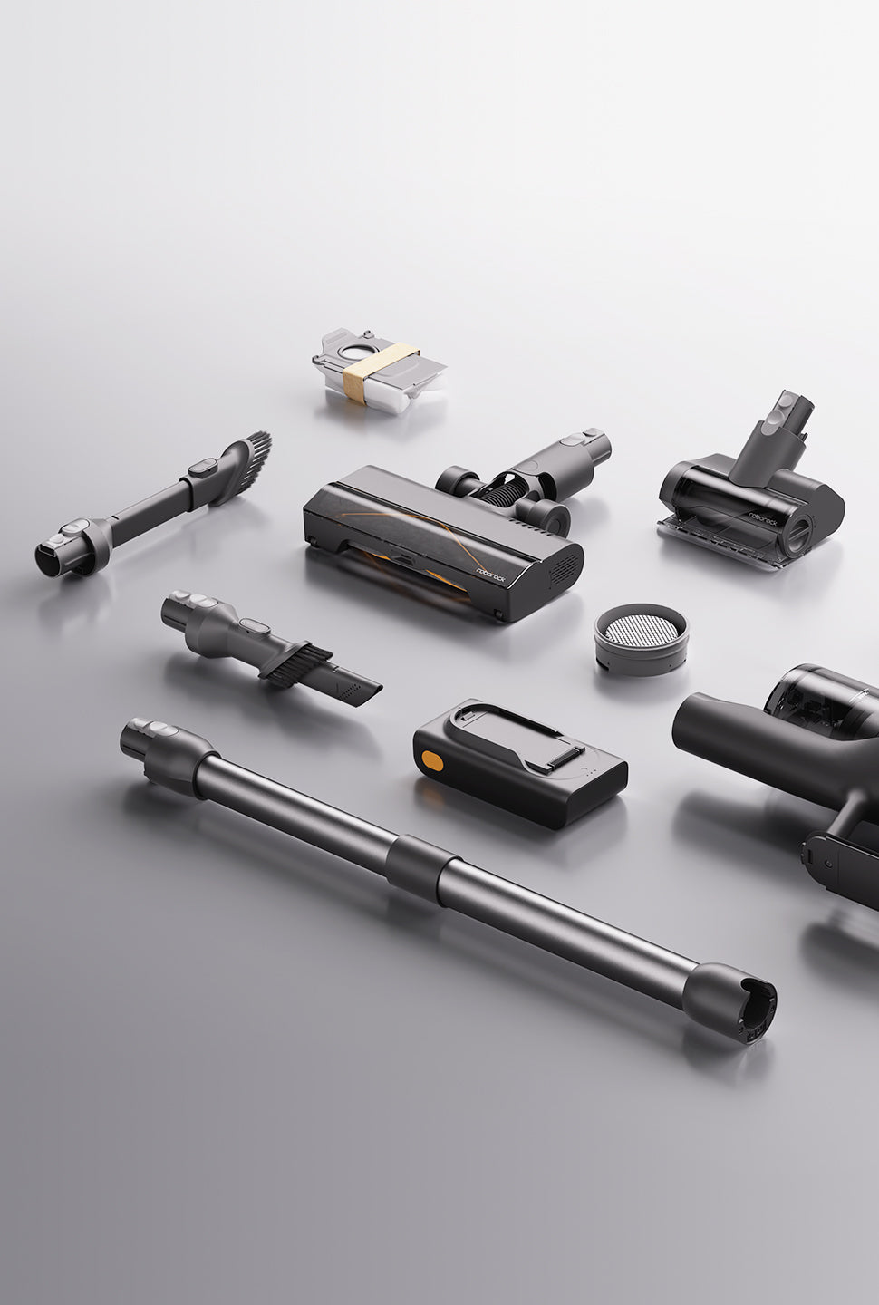 roborock h60 hub ultra multiple tools and accessories