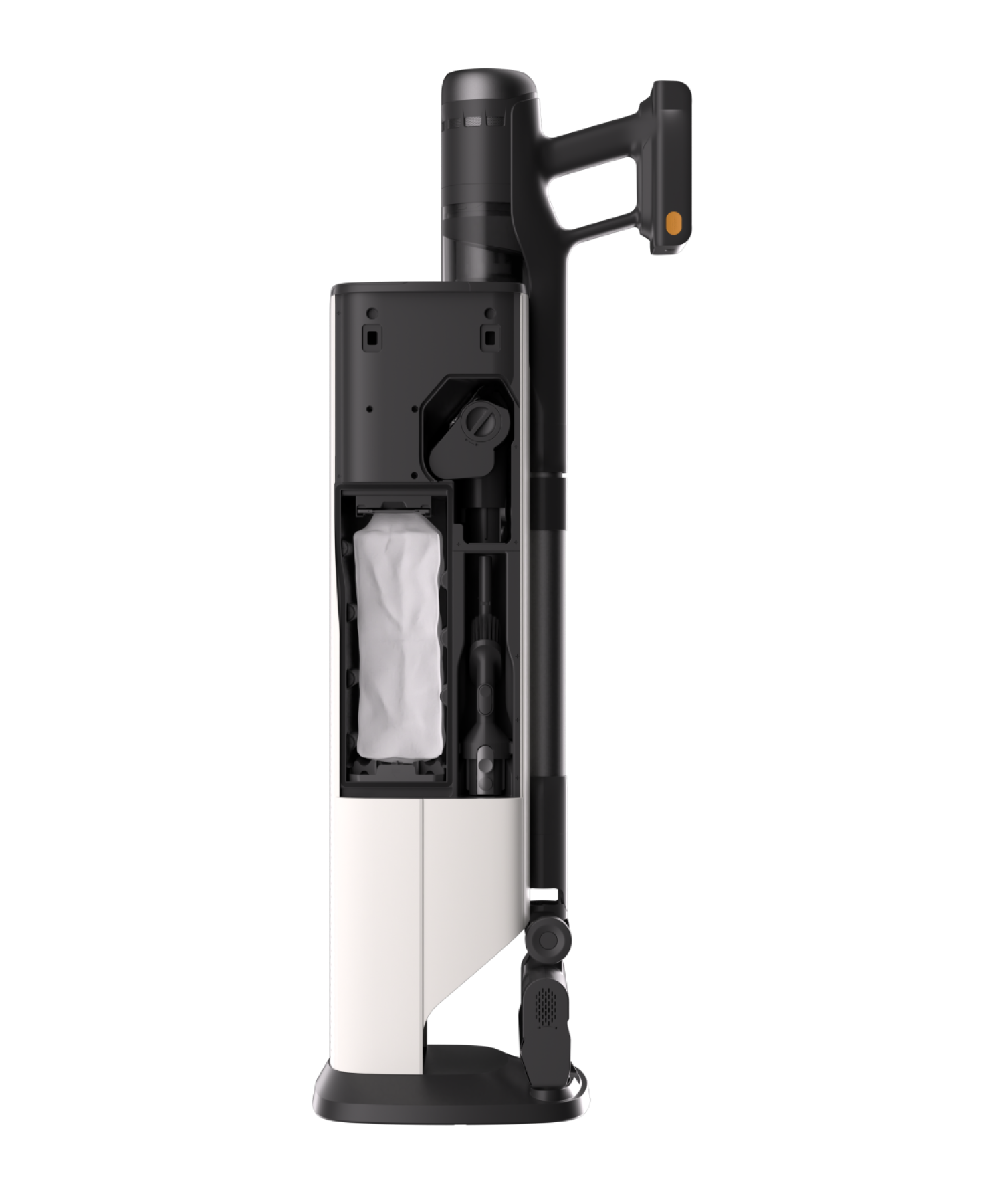 roborock h60 hub ultra internal storage for multiple cleaner heads