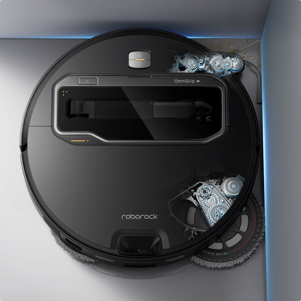 Dual-arm edge cleaning