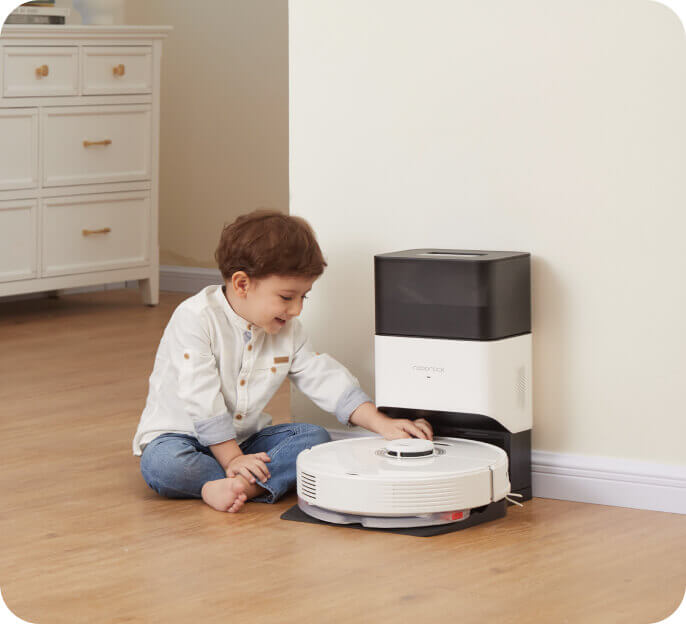 roborock q7 max+ keep kids pets safe
