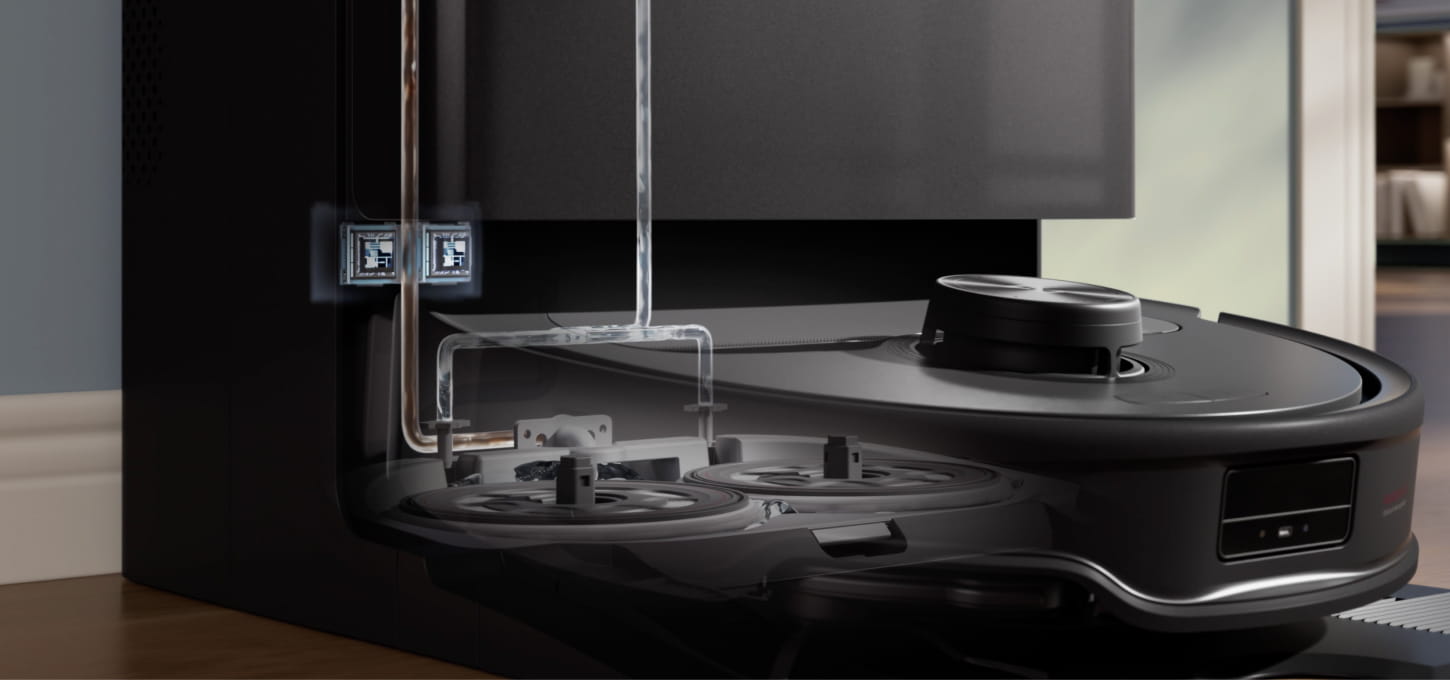 roborock qrevo master intelligent dirt detection re-wash feature